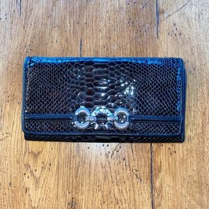 Brighton Embossed Snakeskin Wallet